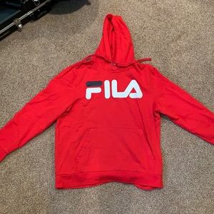 Lightly Worn Fila Hoodie